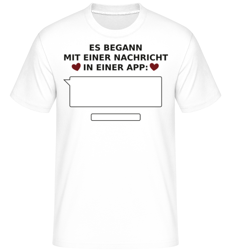 Valentinstag App · Shirtinator Männer T-Shirt