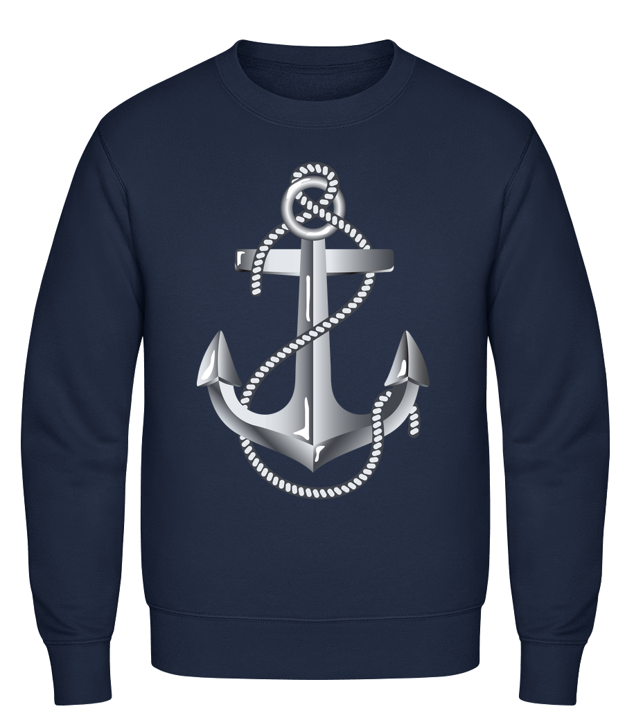 Anchor Rope Comic Silver · Sweatshirt Homme