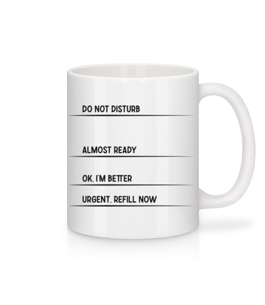 Drink Remarks · Mug en céramique blanc