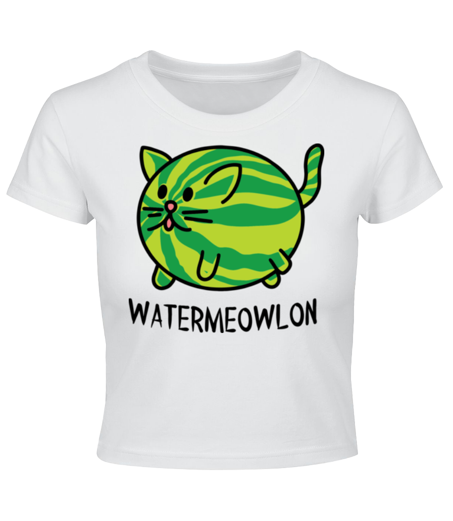 Watermeowlon · Crop top