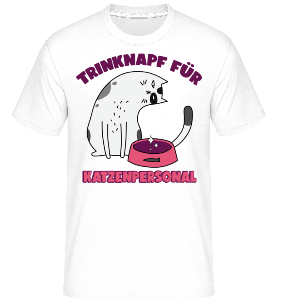 Trinknapft Für Katzenpersonal · Shirtinator Männer T-Shirt