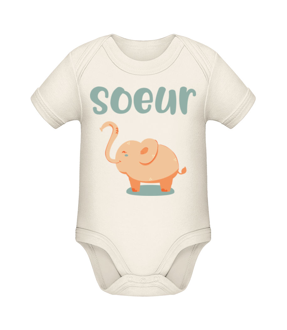 Âme Soeur 2 · Body manches courtes bio