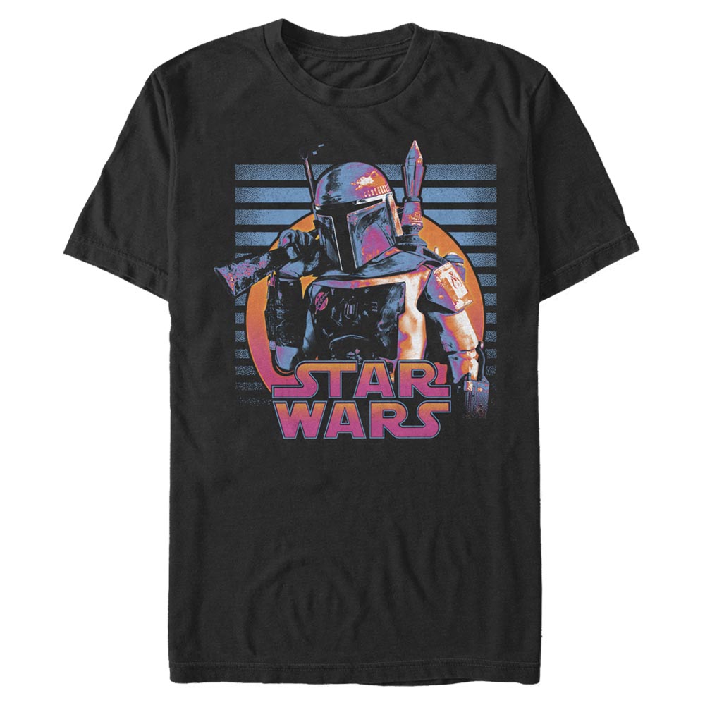 Star Wars - Boba Fett Neon Fett - Homme T-shirt