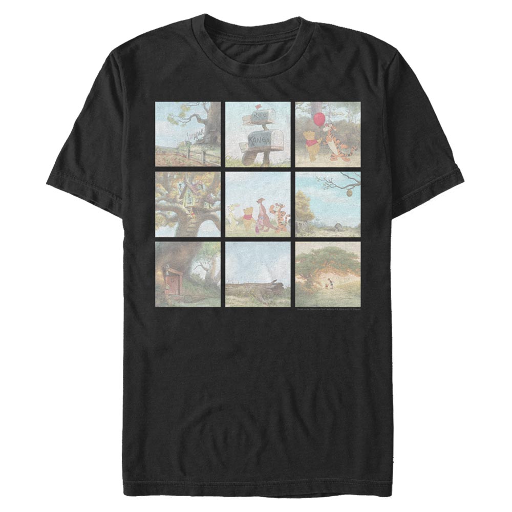 Disney Classics - Winnie l'ourson - Photo de groupe Pooh Scenes - Homme T-shirt