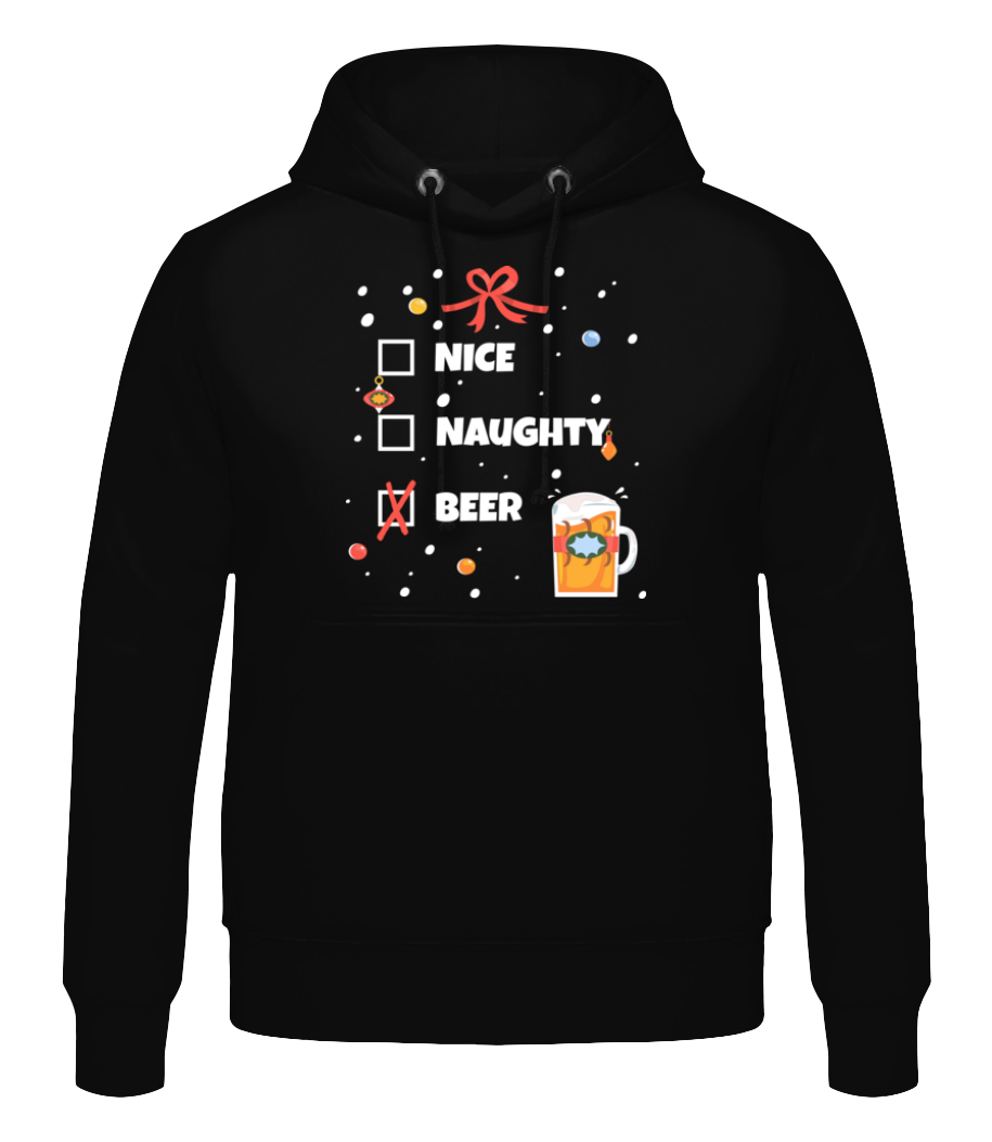 Nice Naughty Beer · Sweat à capuche Homme
