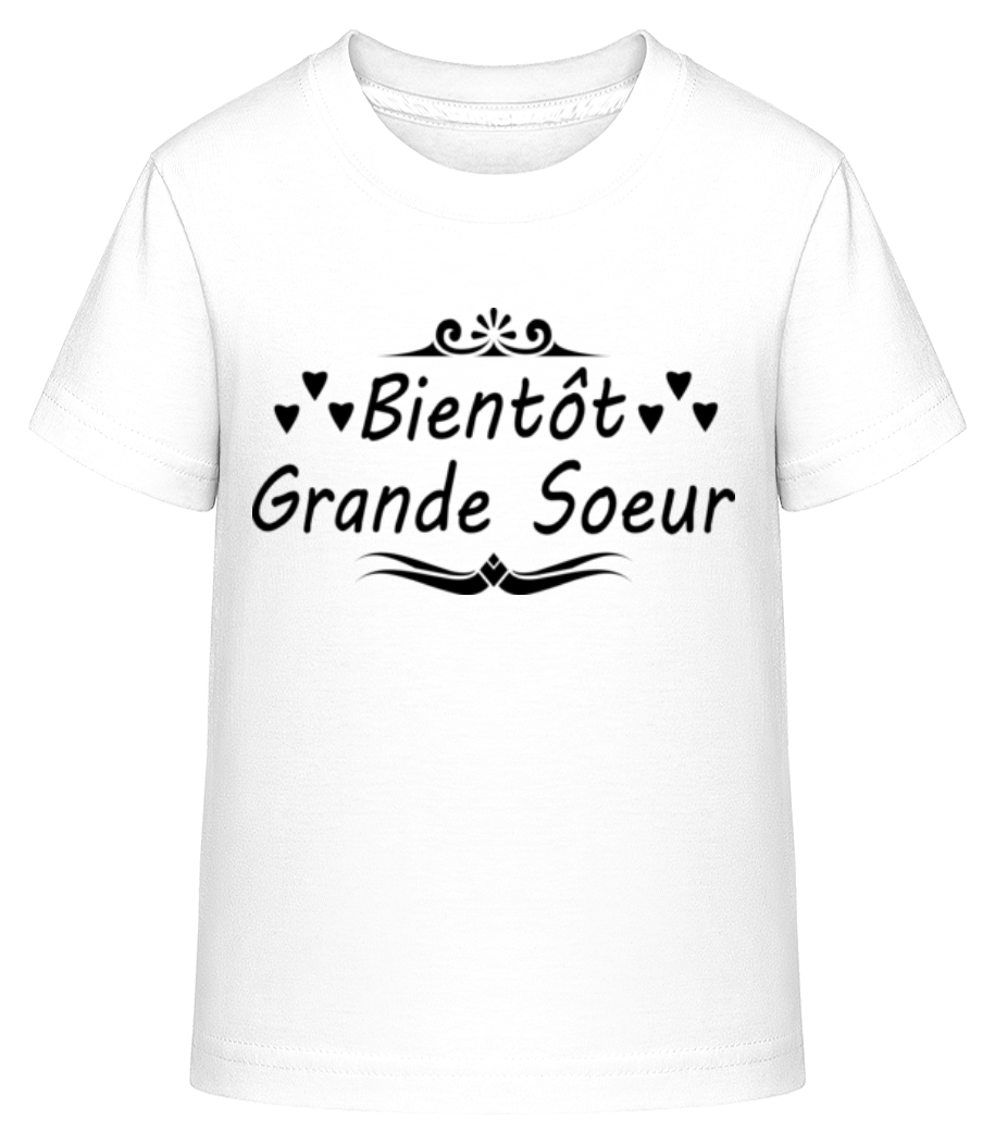 Bientôt Grande Sœur · T-shirt shirtinator Enfant