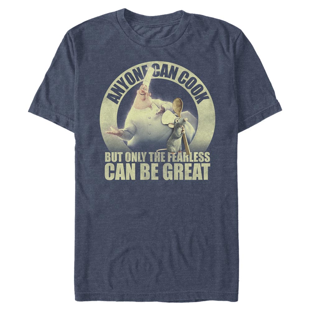 Pixar - Ratatouille - Remy & Gusteau Anyone Can Cook - Homme T-shirt