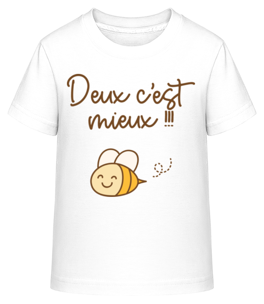 Deux C’est Mieux · T-shirt shirtinator Enfant