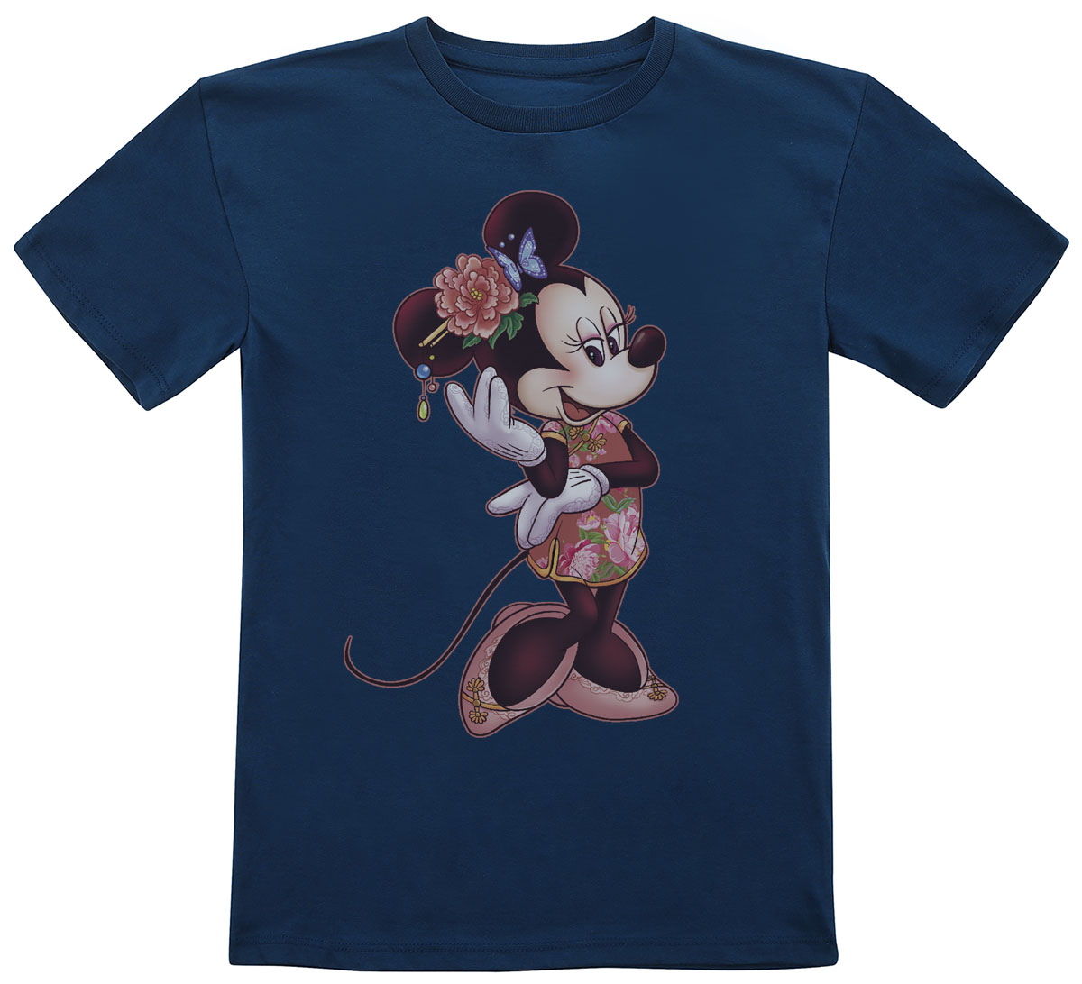 Disney Classics - Mickey Mouse - Minnie Mouse Minnie Floral Fill - Enfant T-shirt