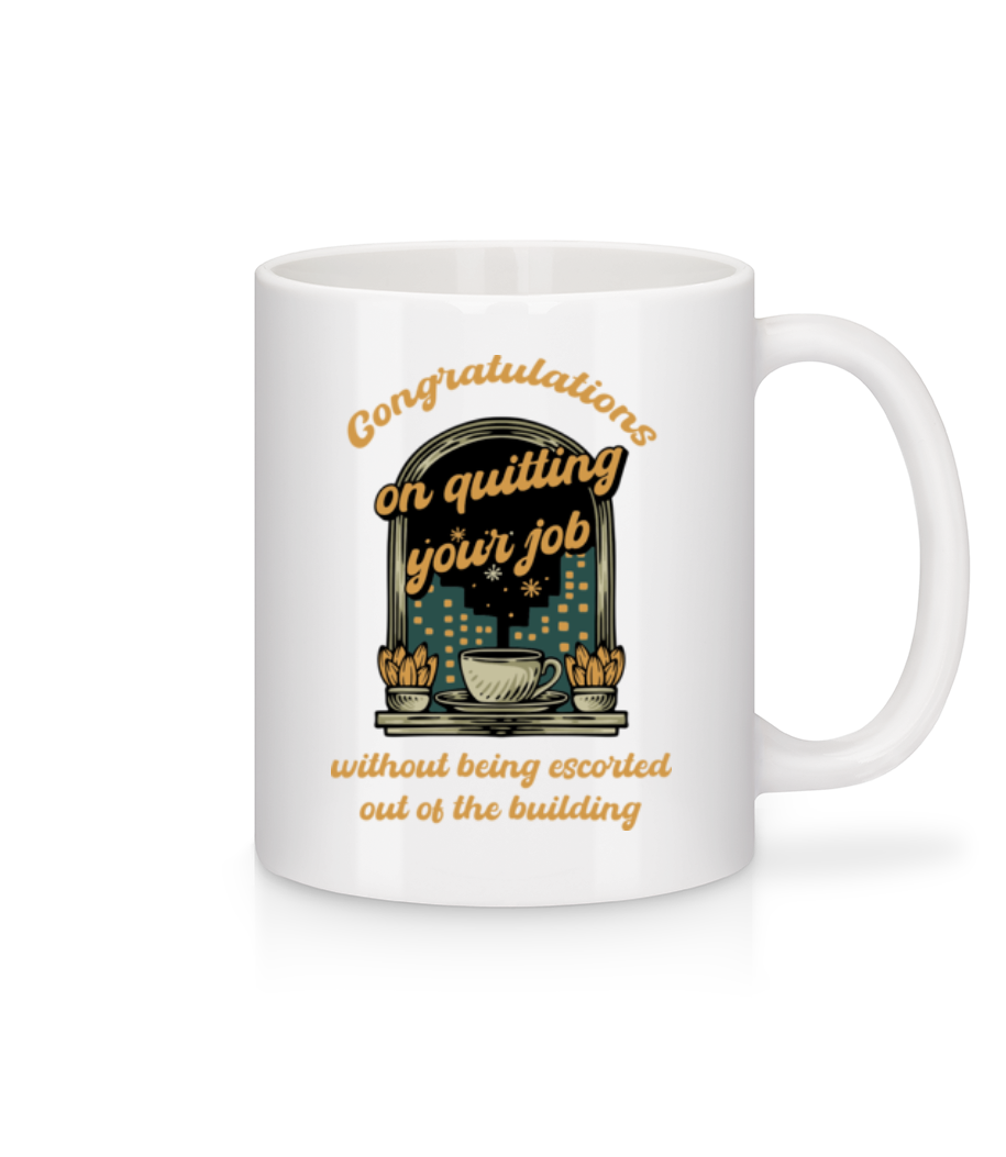 Quitting Your Job · Mug en céramique blanc