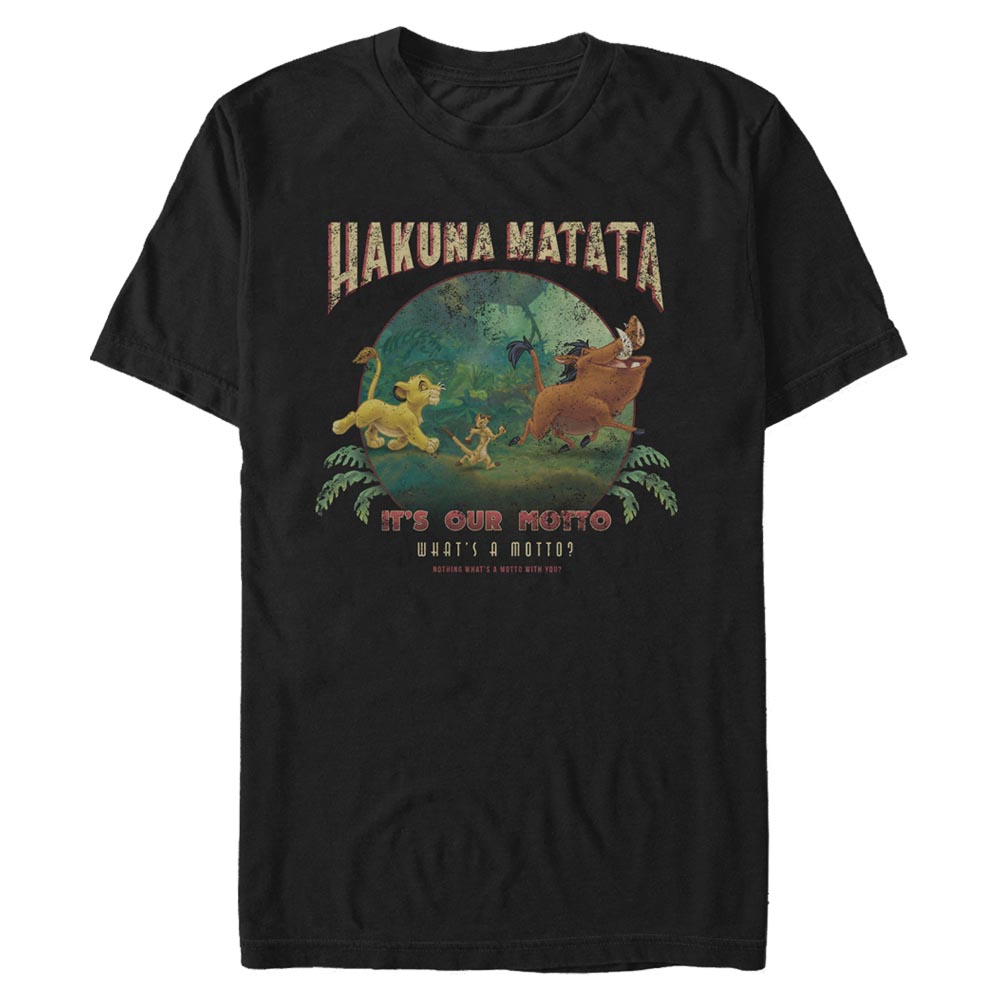 Disney - Le Roi lion - Photo de groupe Tommy Matata - Homme T-shirt