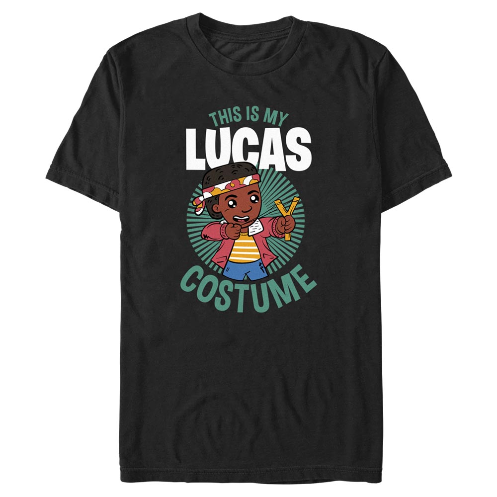 Netflix - Stranger Things - Lucas Costume - Halloween - Homme T-shirt