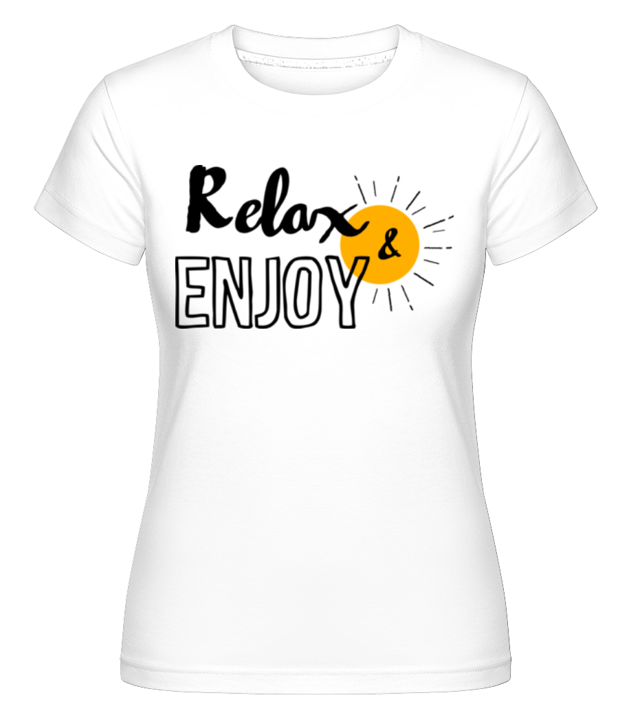 Relax Enjoy ·  T-shirt Shirtinator femme