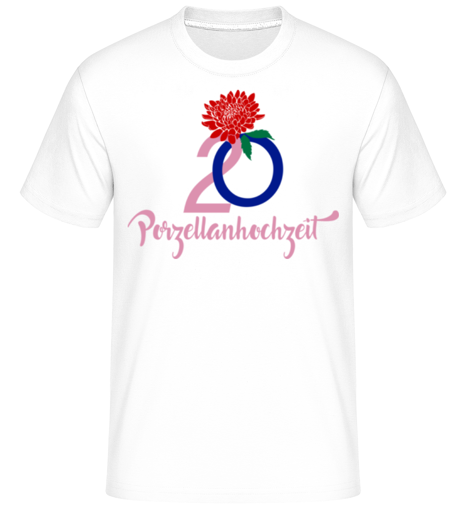 20 Jahre Porzellanhochzeit · Shirtinator Männer T-Shirt