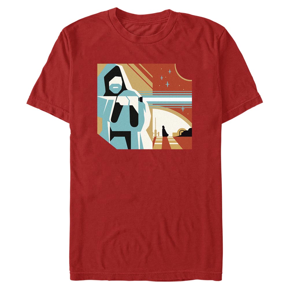 Star Wars - Obi-Wan Kenobi - Obi-Wan Kenobi & Darth Vader Geometric Obi Wan - Männer T-Shirt