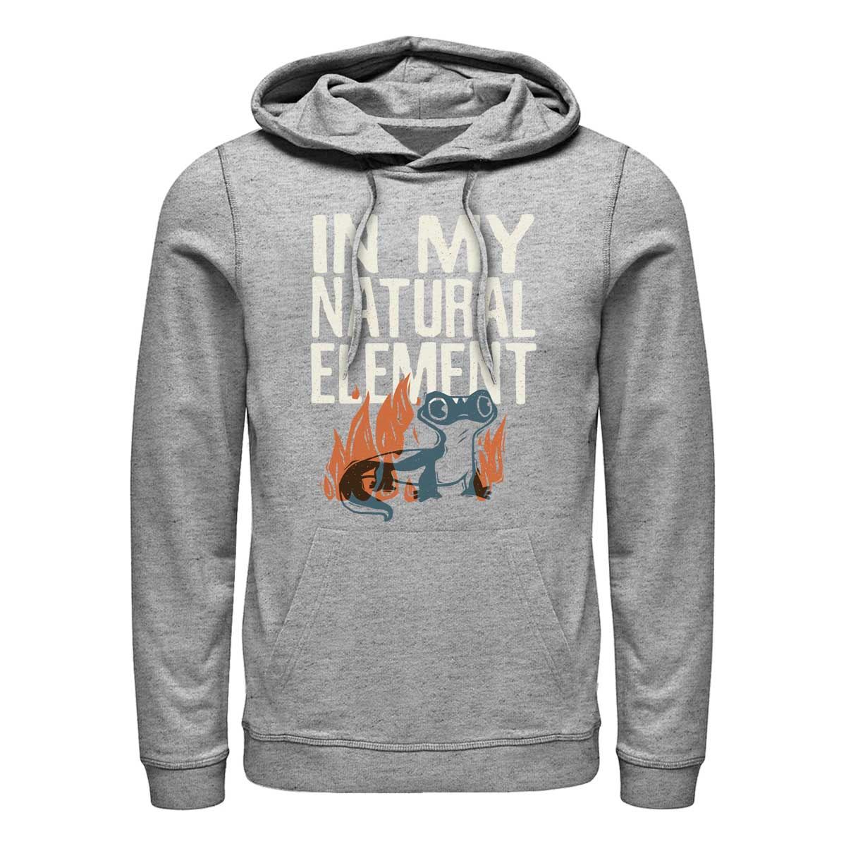 Disney - La Reine des neiges - Salamander Woodcut - Unisex Sweat à capuche