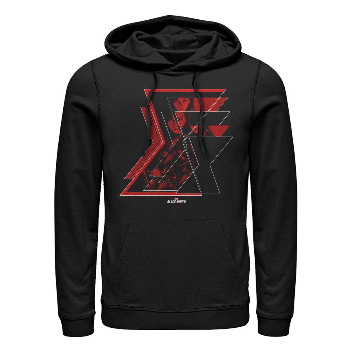 Marvel - Black Widow - Black Widow Multiple Logos - Unisex Sweat à capuche