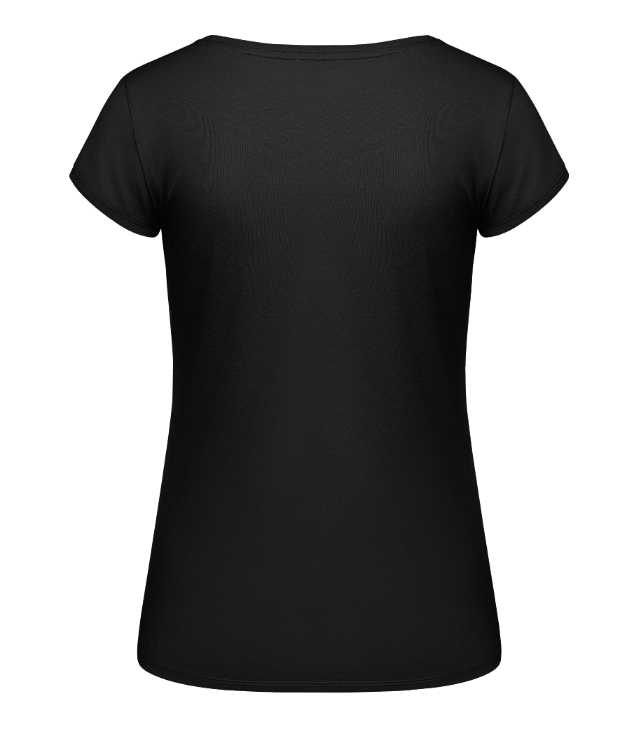 Petit Frère - T-shirt à col rond Megan - Noir - Hinten
