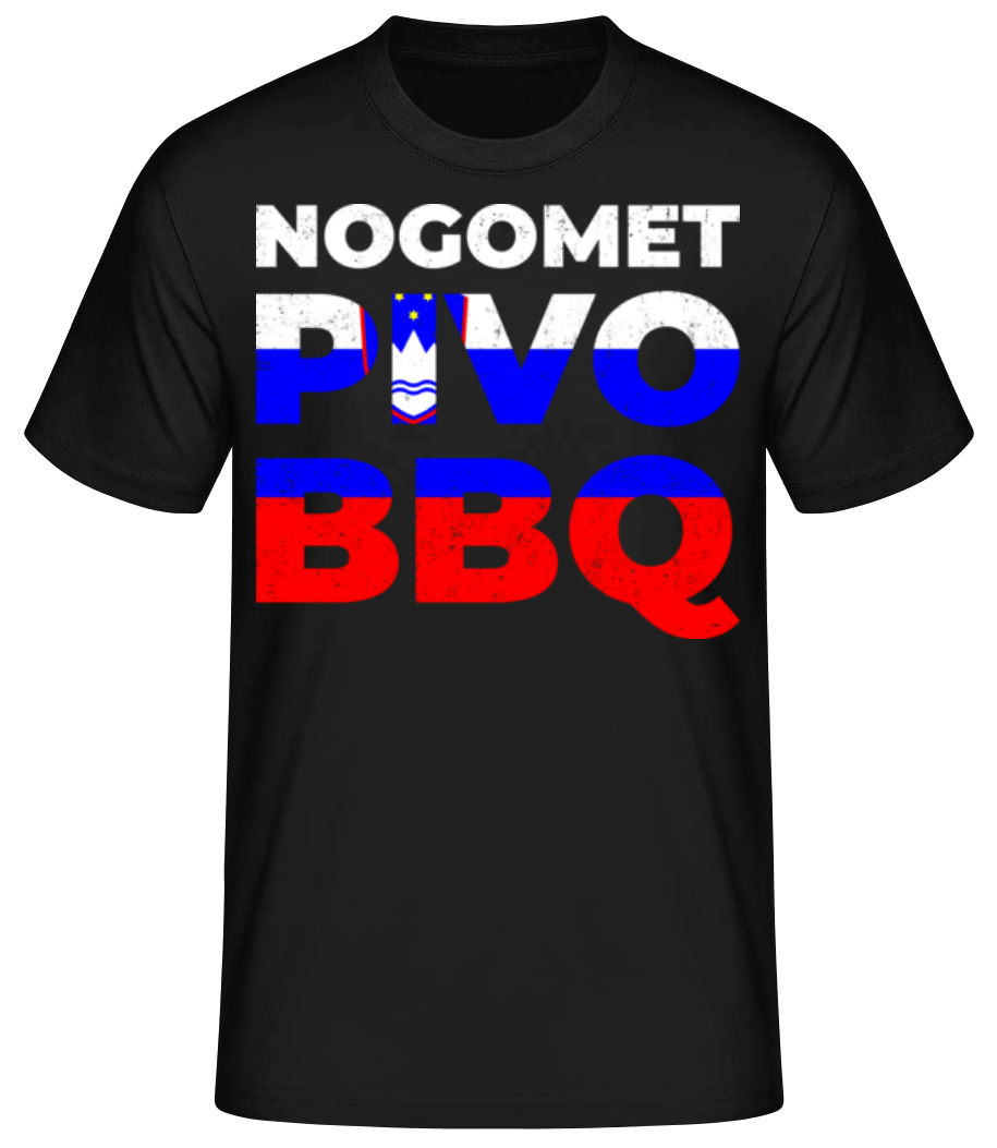 Nogomet Pivo BBQ · T-shirt standard Homme