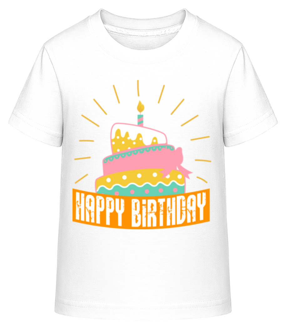 Happy Birthday Gâteau · T-shirt shirtinator Enfant