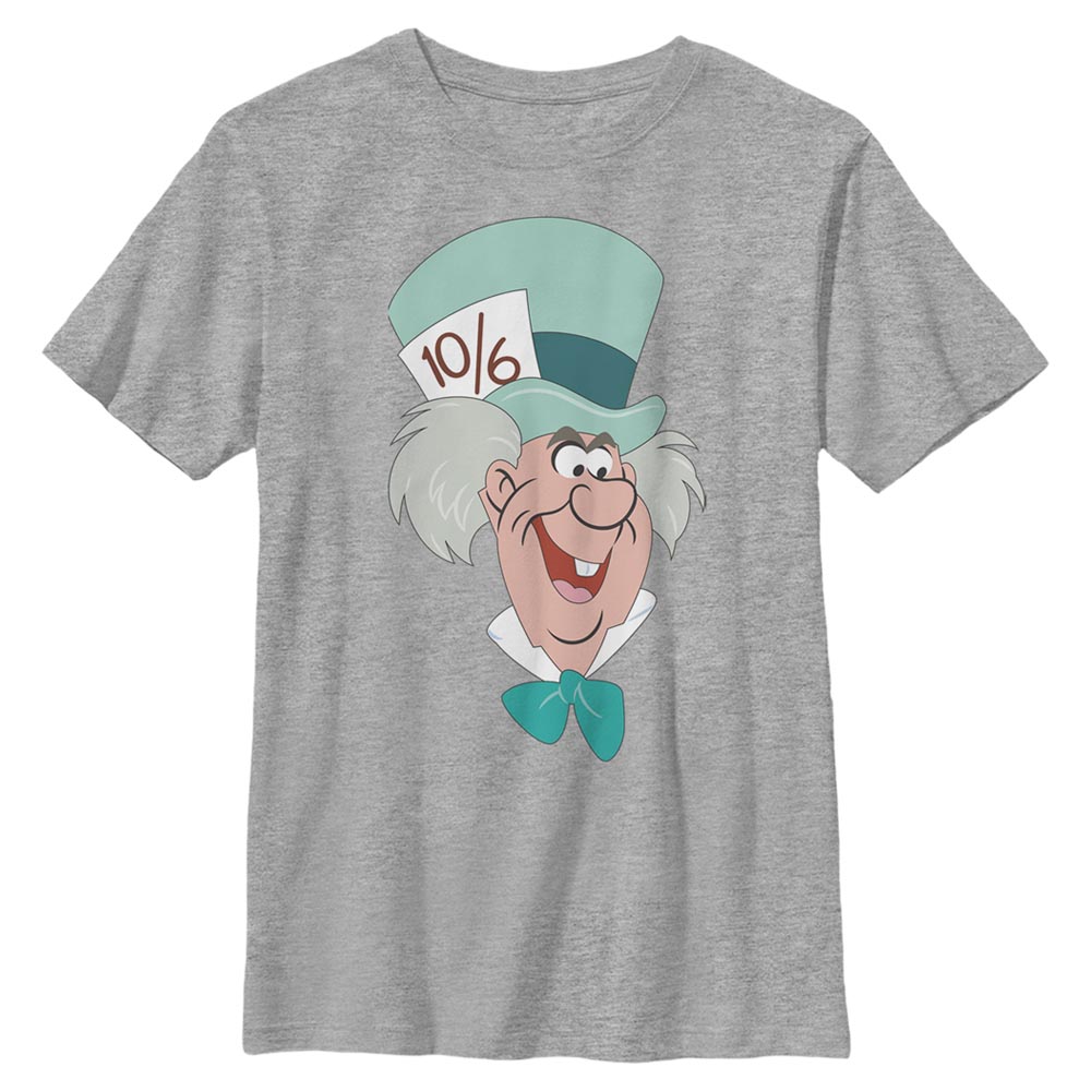 Disney - Alice aux pays des merveilles - Mad Hatter Big Face - Enfant T-shirt