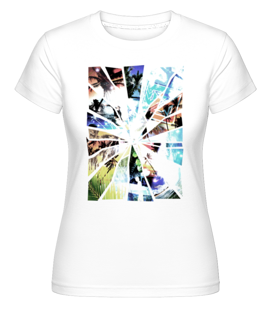 Éclat De Verre Image Vacances ·  T-shirt Shirtinator femme
