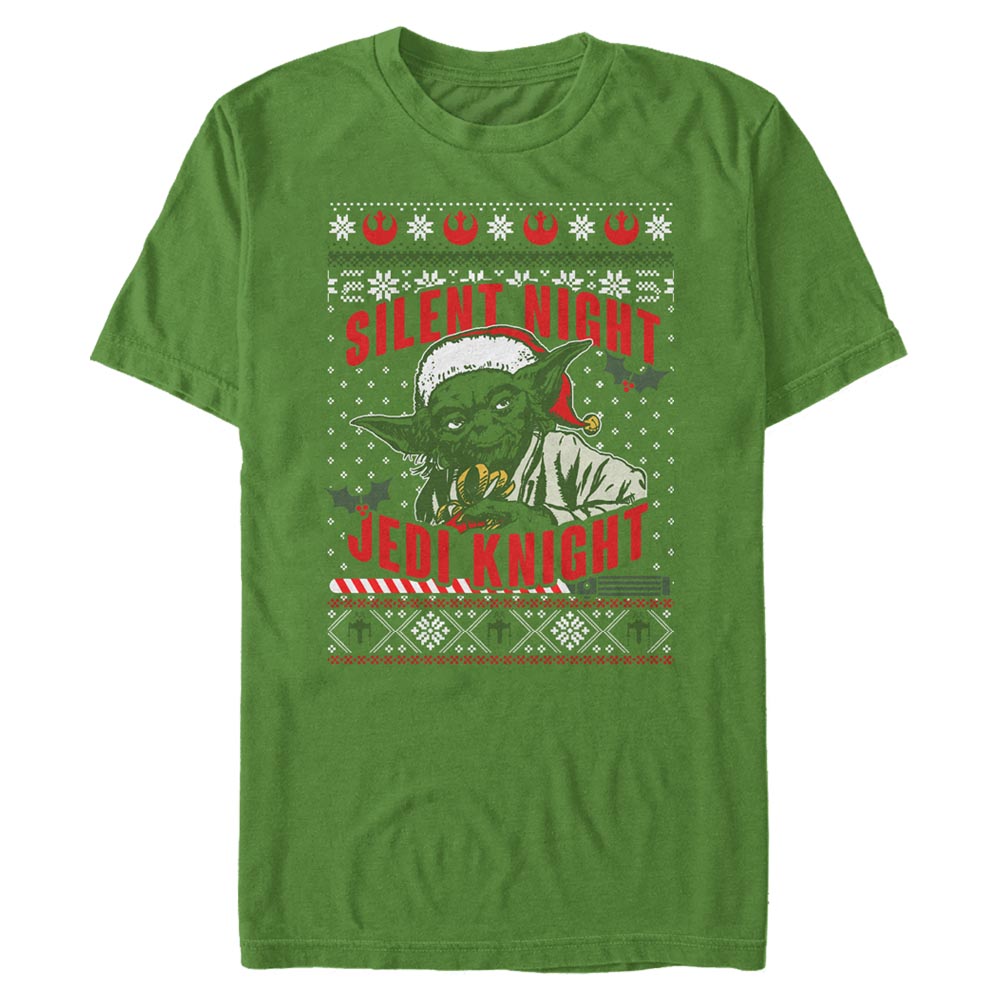 Star Wars - Yoda Silent Knight - Christmas - Homme T-shirt