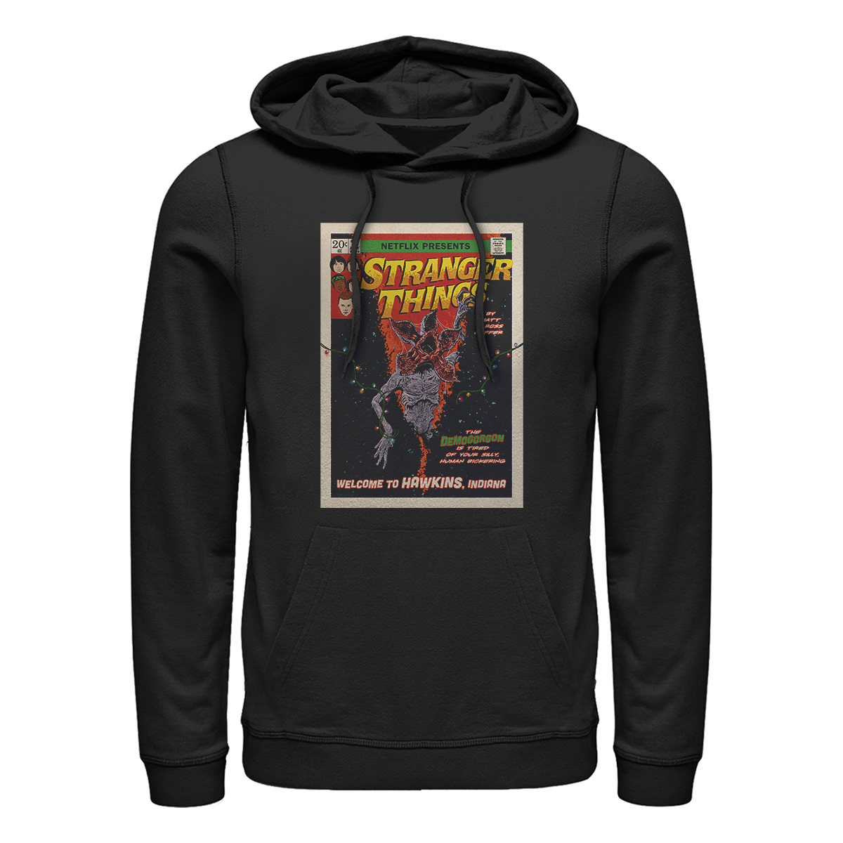 Netflix - Stranger Things - Demogorgon Comic Cover - Unisex Sweat à capuche