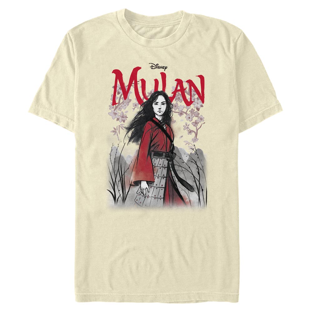 Disney - Mulan - Mulan Watercolor Title - Homme T-shirt