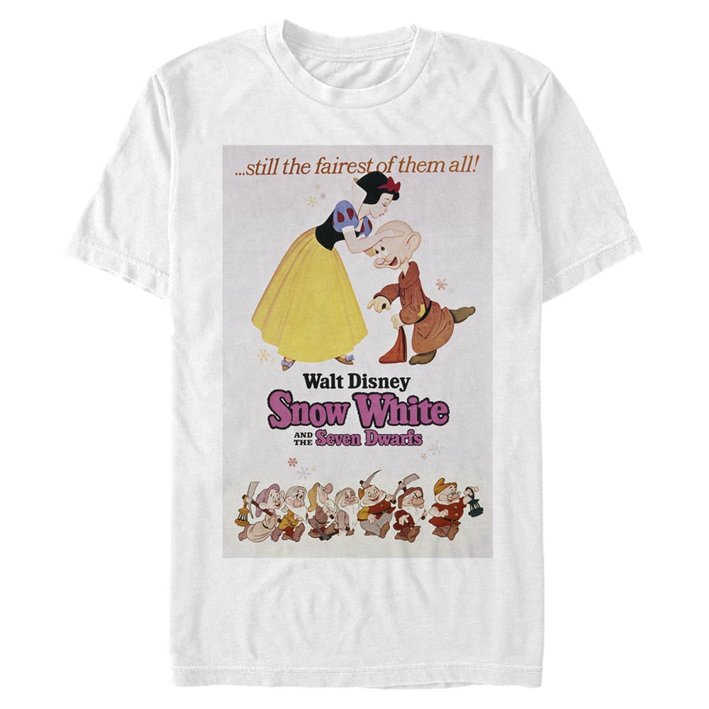 Disney - Blanche-Neige et les Sept Nains - Snow White SW Poster - Homme T-shirt