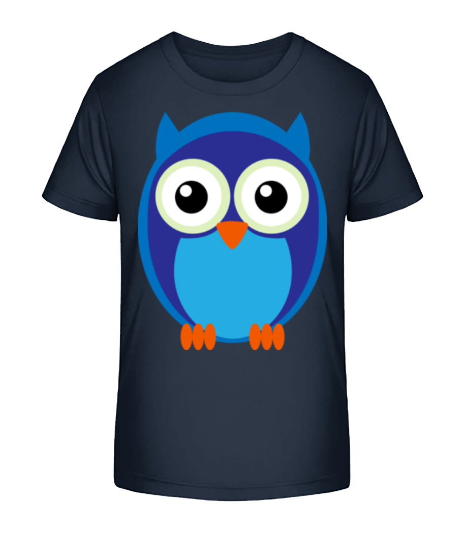 Kids Owl Blue · T-shirt bio Enfant Stanley Stella 2.0