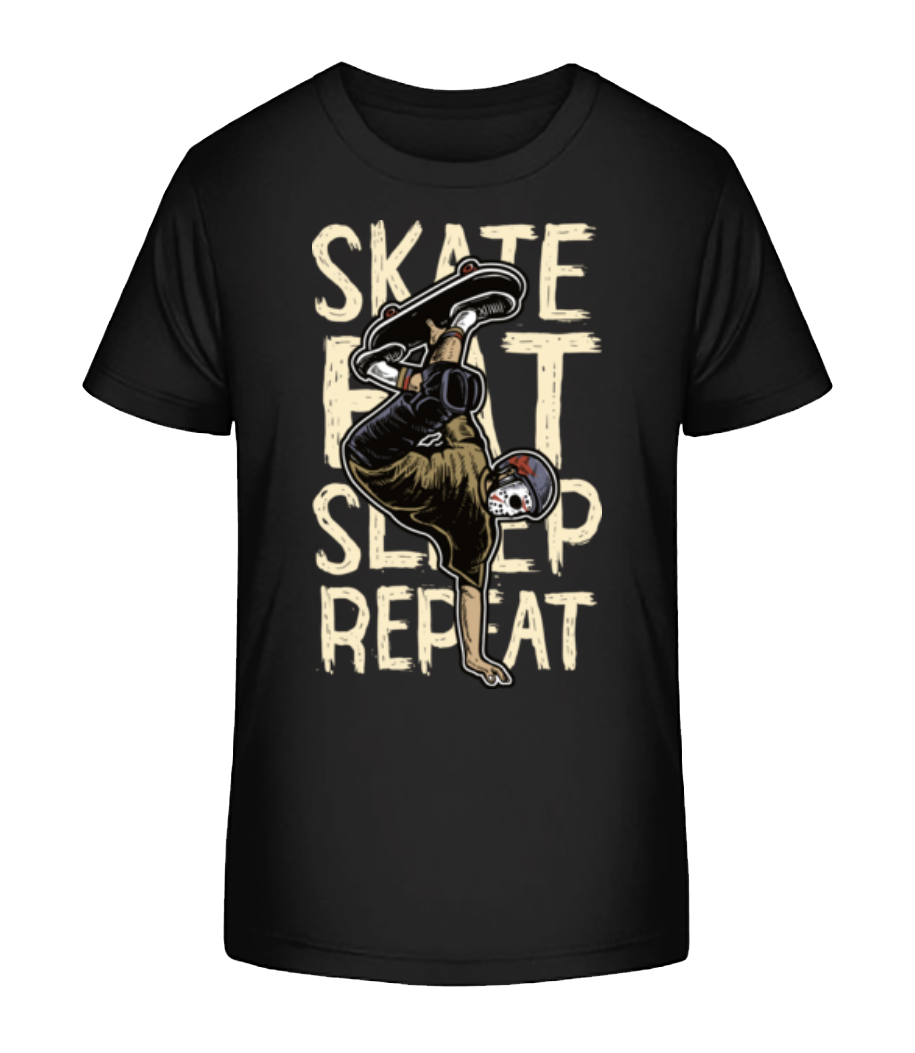 Skate Eat Sleep Repeat · T-shirt bio Enfant Stanley Stella 2.0