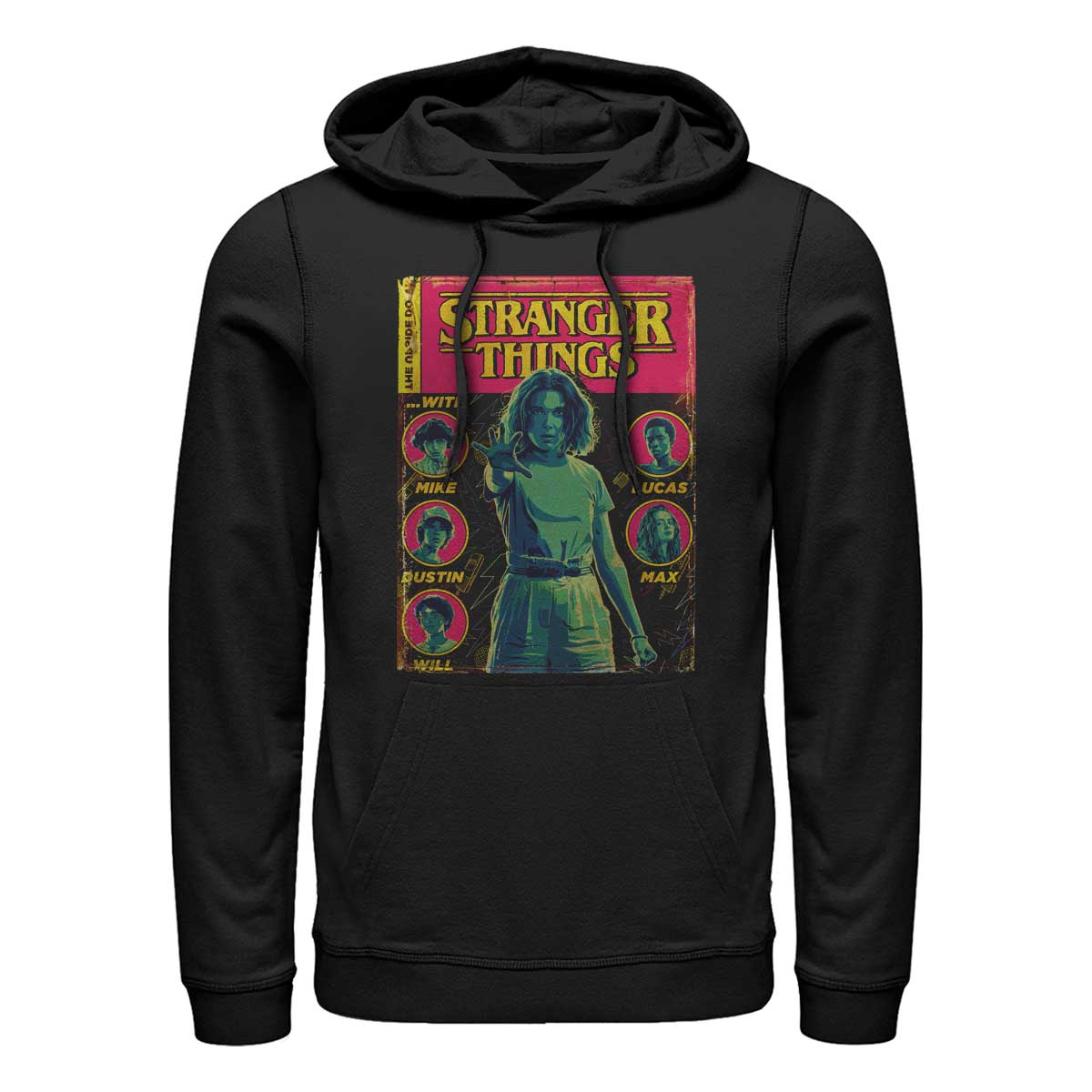 Netflix - Stranger Things - Photo de groupe Comic Cover - Unisex Sweat à capuche