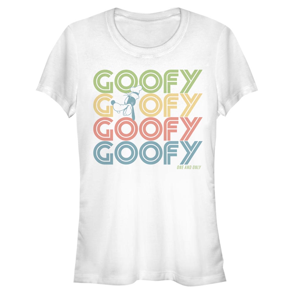 Disney - Mickey Mouse - Dingo Retro Stack - Femme T-shirt