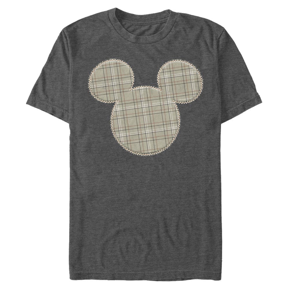 Disney - Micky Maus - Micky Maus Plaid Patch - Männer T-Shirt