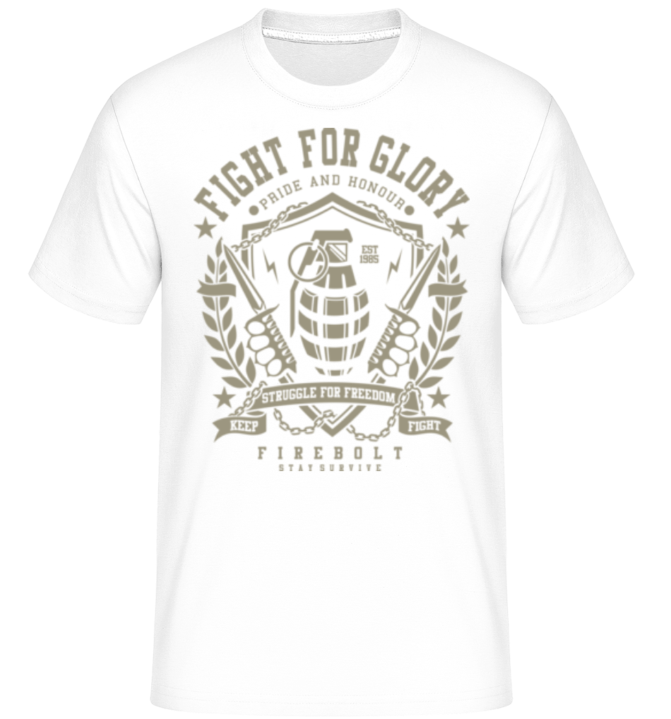 Grenade -  T-Shirt Shirtinator homme - Blanc - Devant