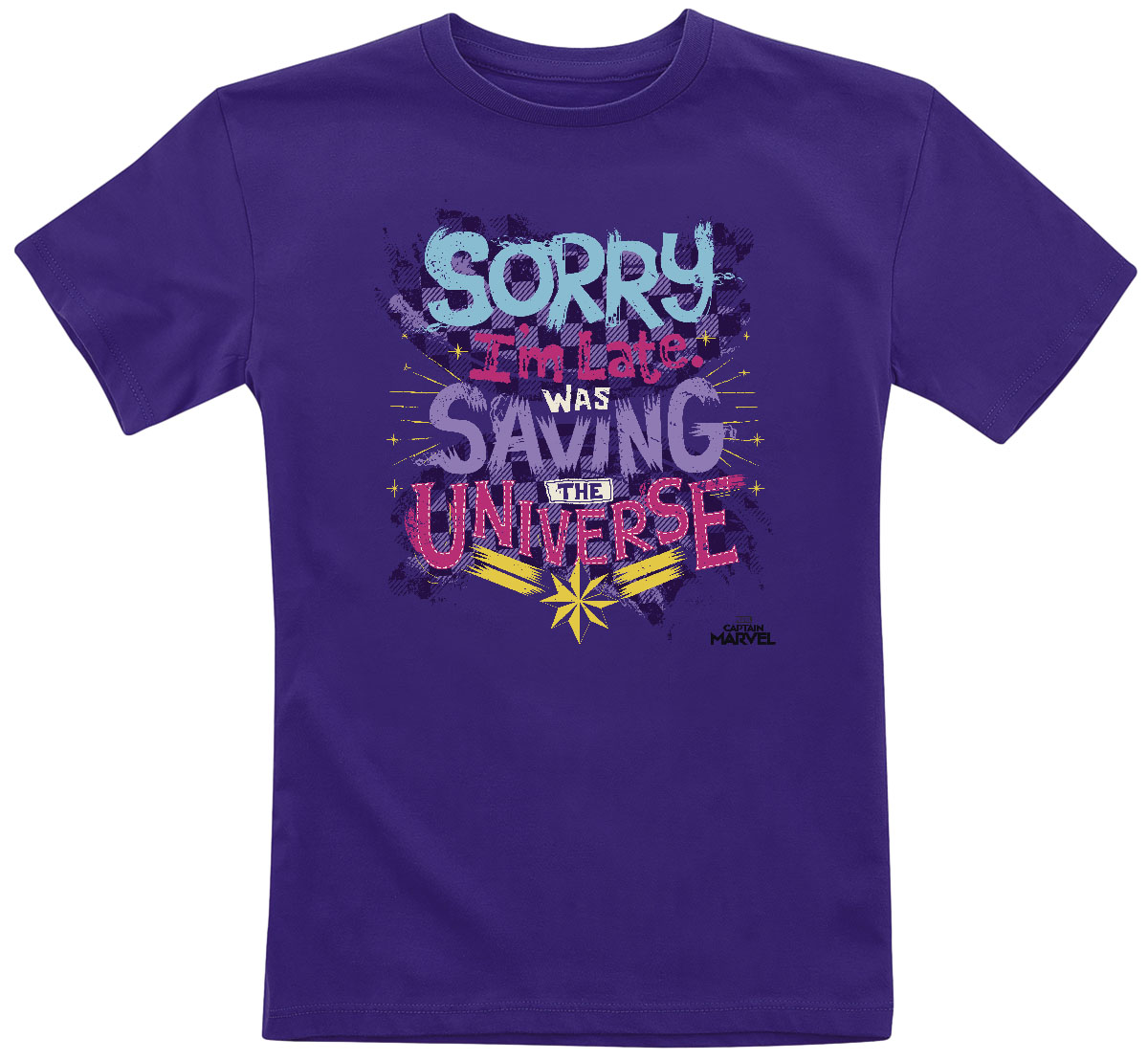 Marvel - Captain Marvel - Captain Marvel Saving Universe - Enfant T-shirt