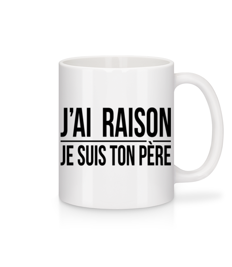Je Suis Ton Père · Mug en céramique blanc