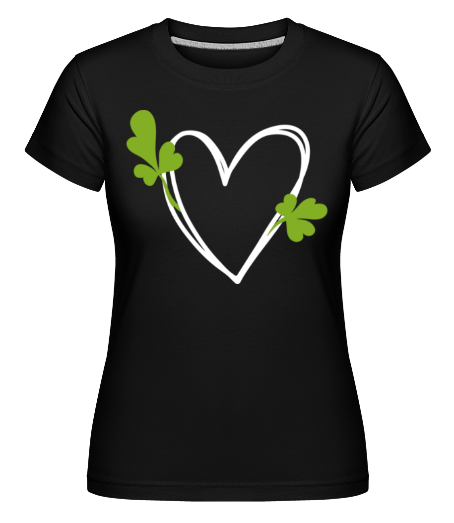 St Patrick's Day Coeur  ·  T-shirt Shirtinator femme