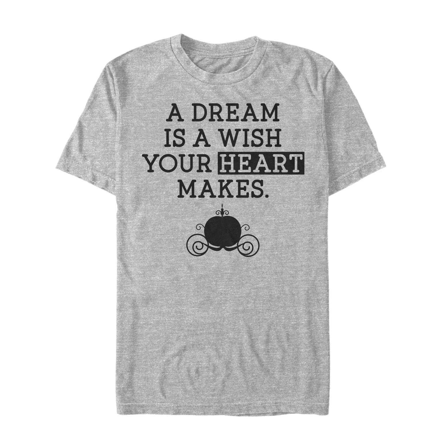 Disney - Cendrillon - Texte Dream Wish - Homme T-shirt