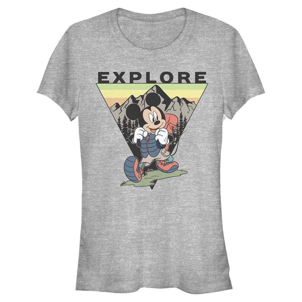 Disney - Mickey Mouse - Mickey Mouse Explore Mickey Travel - Femme T-shirt