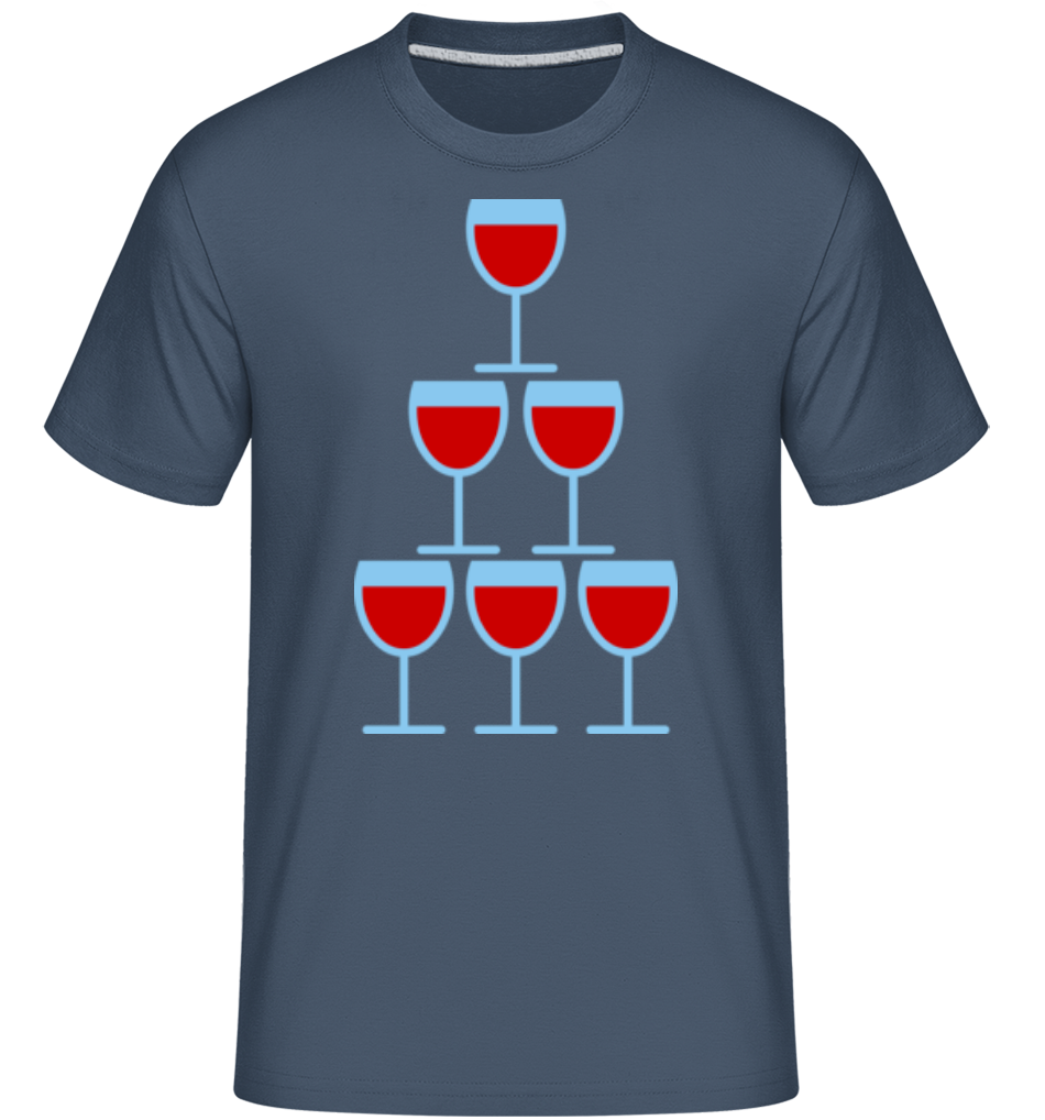 Wine Glasses Icon ·  T-Shirt Shirtinator homme