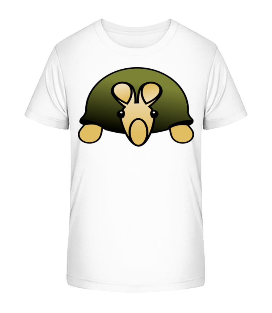 Aperçu: Tortue Comic - T-shirt bio Enfant Stanley Stella 2.0 - Blanc - Devant