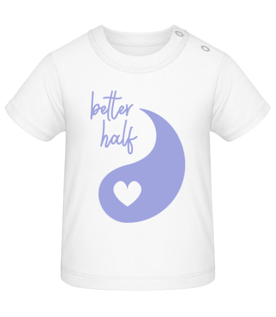 Better Half Yin · T-shirt Bio Bébé