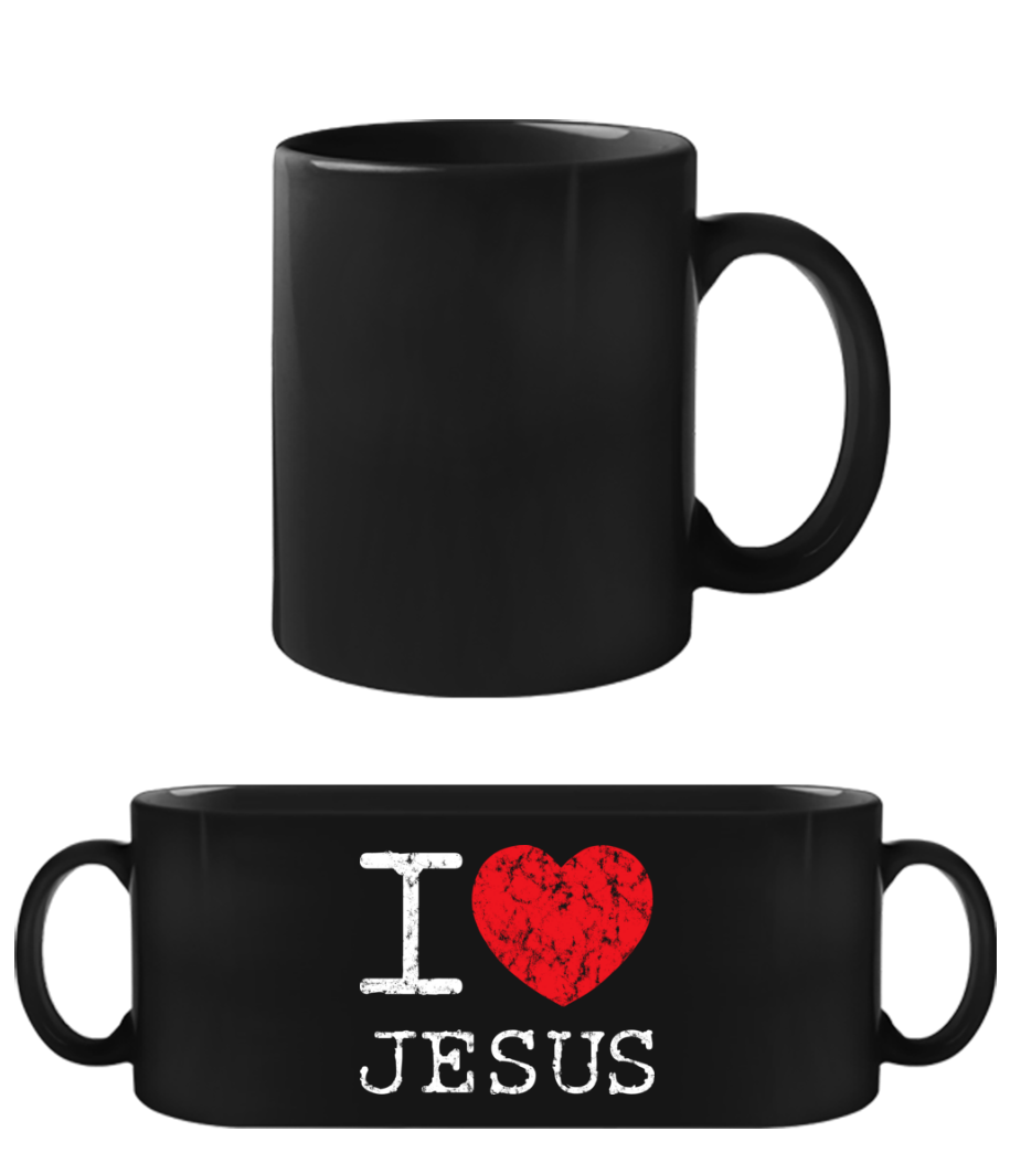 I Love Jesus · Tasse Noire