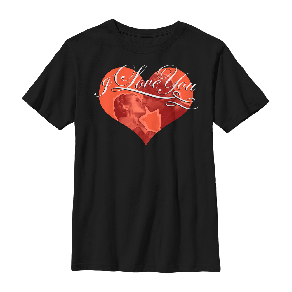 Star Wars - Han Solo & Princesse Leia I Love You - Valentine's Day - Enfant T-shirt