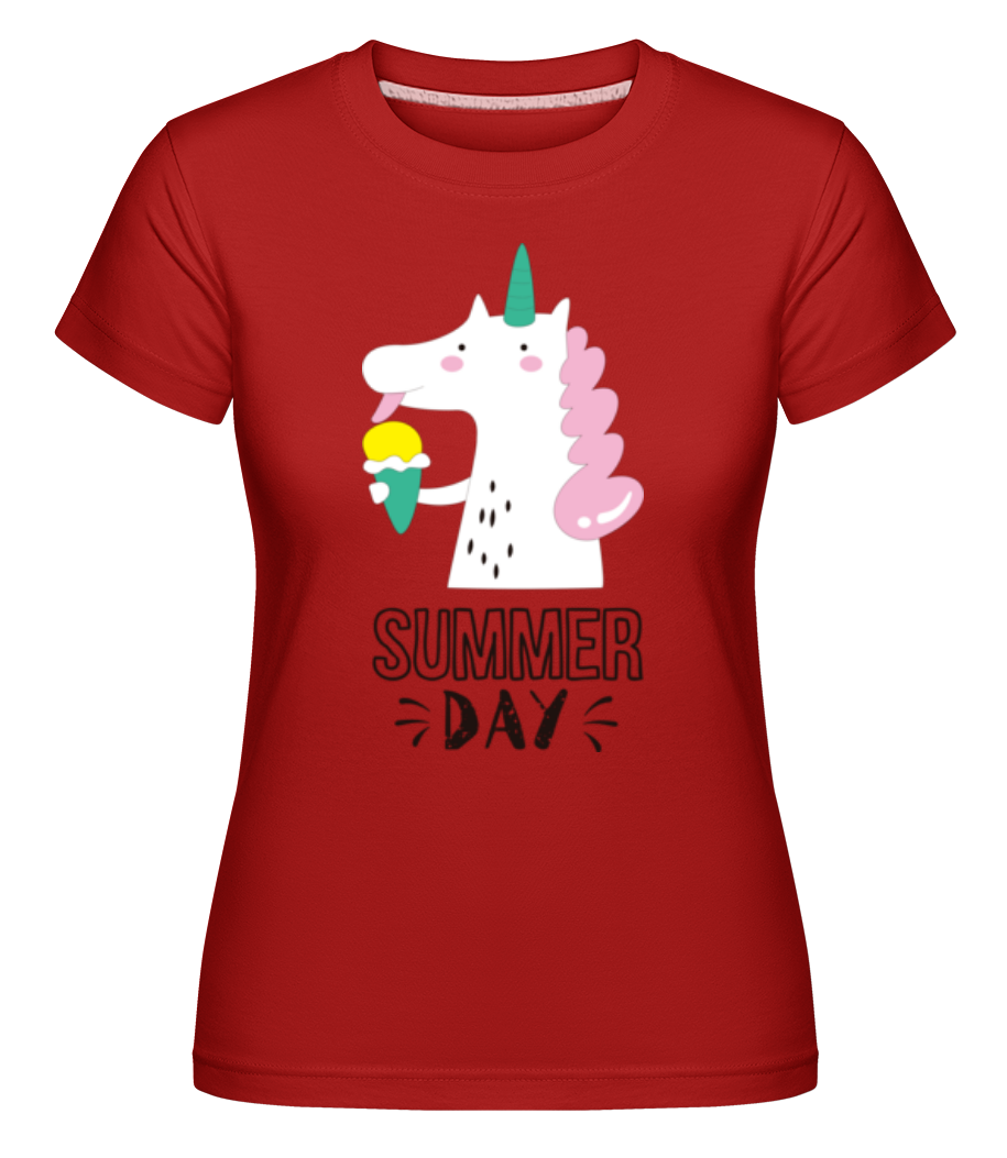 Summer Day Unicorn ·  T-shirt Shirtinator femme