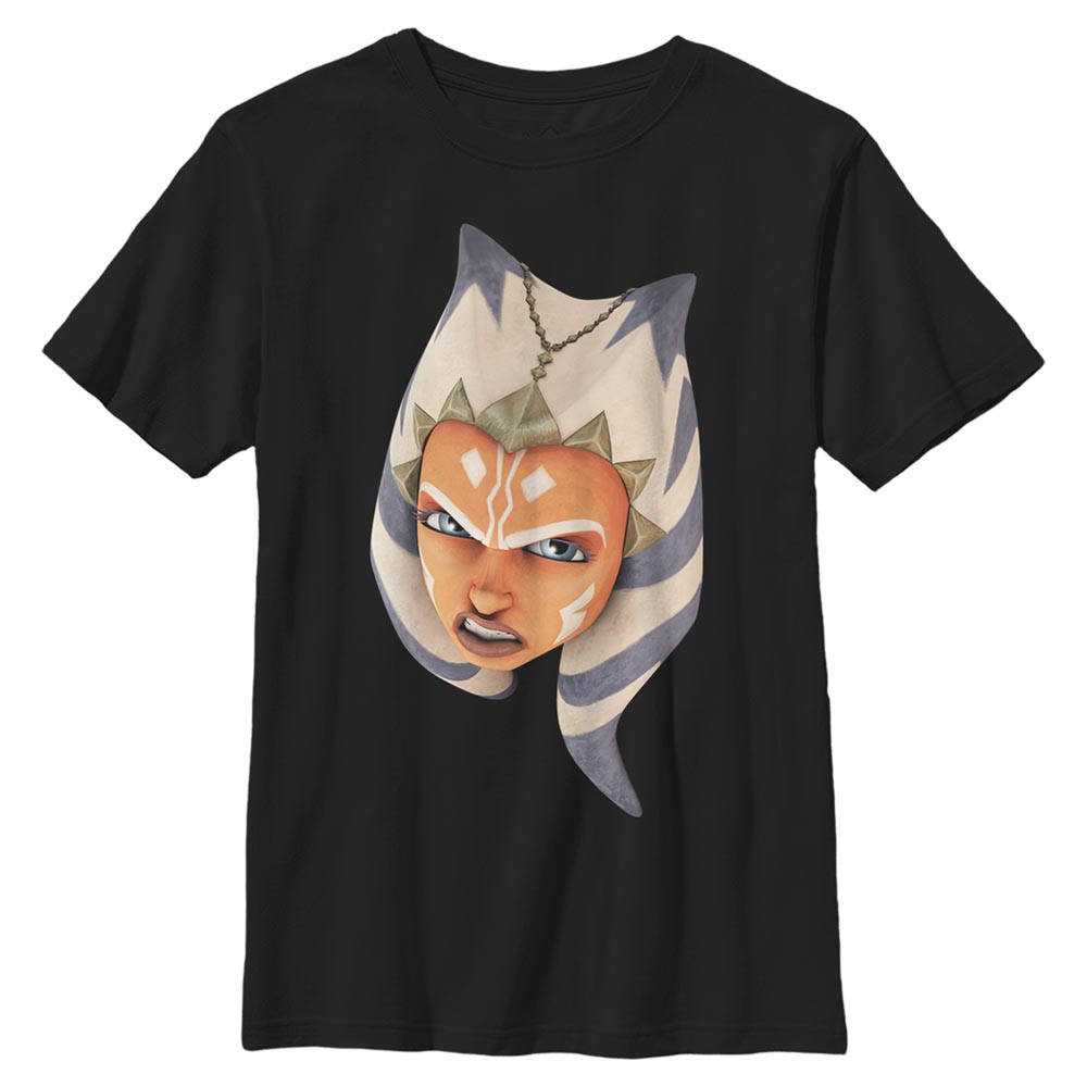 Star Wars - The Clone Wars - Ahsoka Face - Kinder T-Shirt
