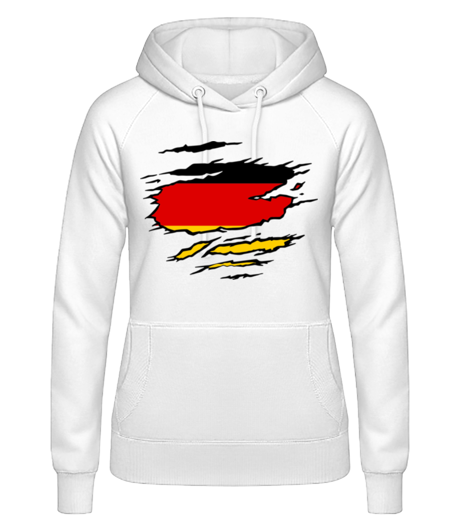 Flag à raccourci Allemagne · Sweat à capuche basique pour femme