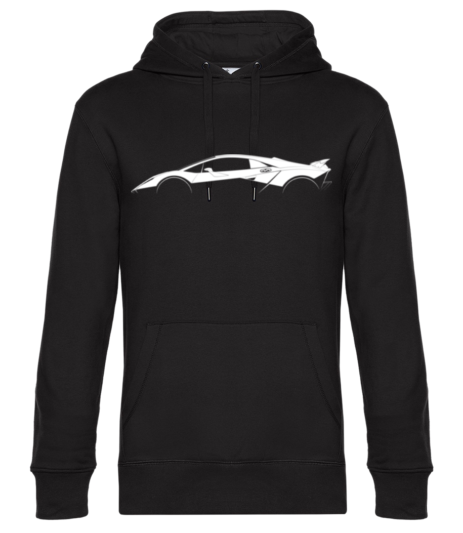 'Lamborghini Sesto Elemento' Silhouette · Sweat à capuche standard homme